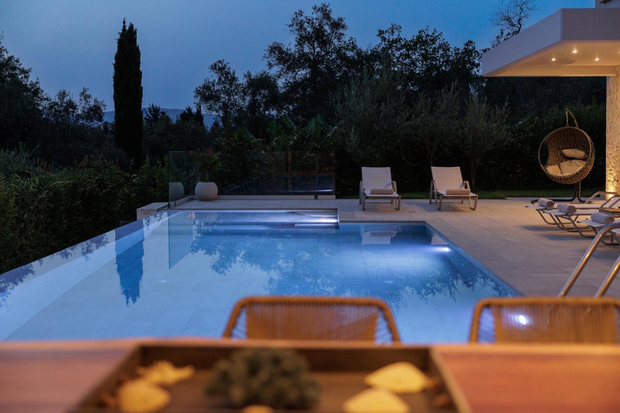 My Mediterranean Corfu Luxury Villa With Private Swimming Pool Контокали Екстериор снимка