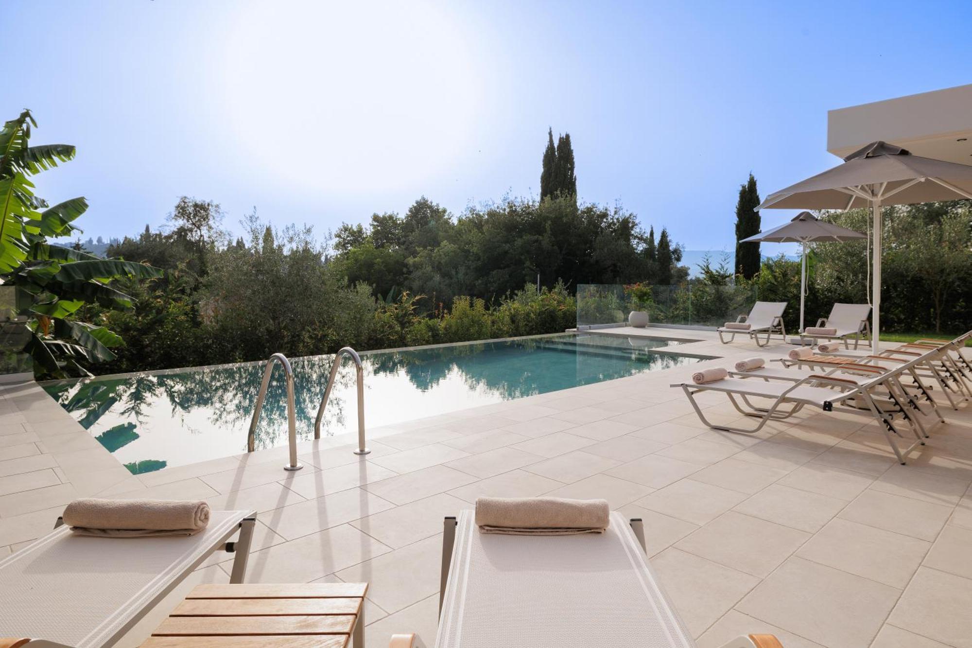 My Mediterranean Corfu Luxury Villa With Private Swimming Pool Контокали Екстериор снимка